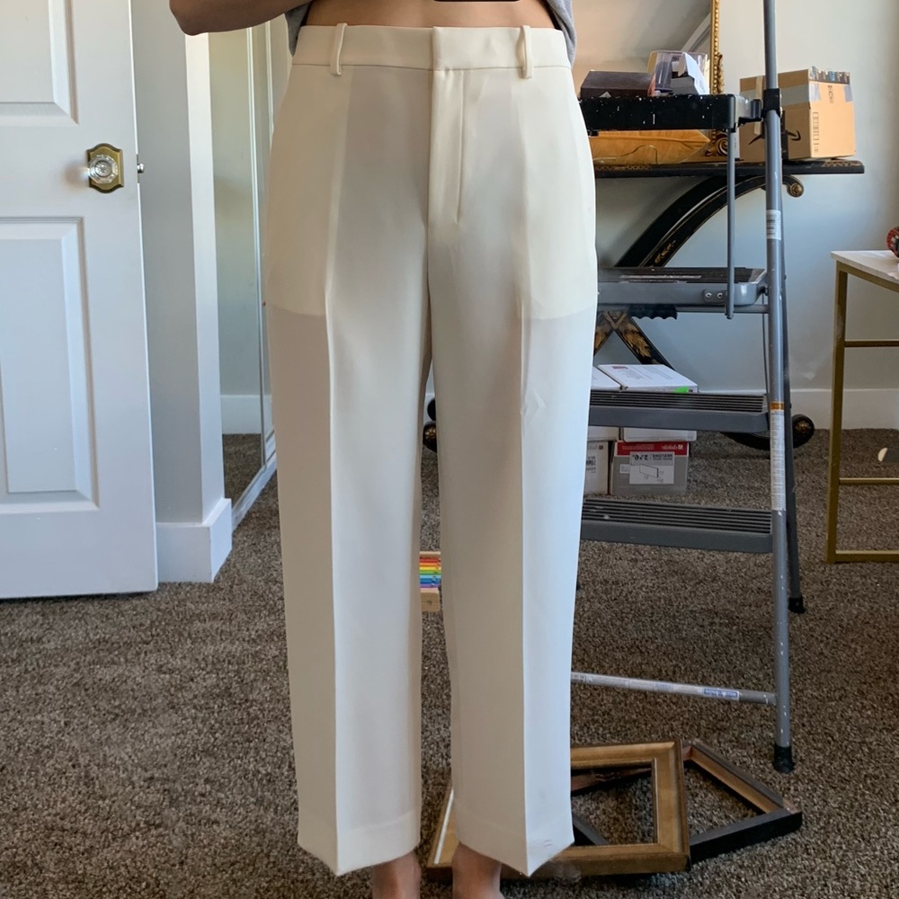 NWOT Theory white dress pants